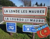 Ortsschild La Londe des Maures